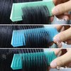 3 Sizes Premium Highlighting Comb Set Professional Weaving Styling With Rat Tail Comb Nylon Teasing Heat Resistant For Hair Salon Barbershop Home(Blue/Green)