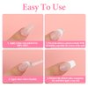 Molain 70 Sheets 2780 Pcs French Manicure Nail Art Stickers, Manicure Strips Stickers 5 Designs Self-Adhesive Nail Tips Guides for Edge Auxiliary DIY Decoration Stencil Tools