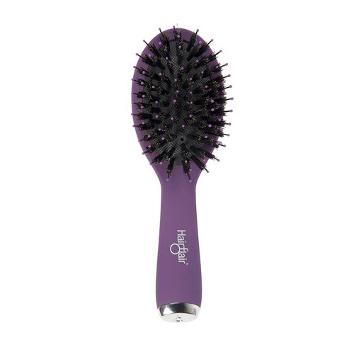 Hairflair Style & Shine Styling Brush • Small Oval • No Breakage, All Hair Types • Travel Friendly