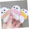 PACKOVE 6Pcs Facial Powder Sponge Dual Use Makeup for Cream and Durable Blending Sponges Skin Tones for Application and Easy