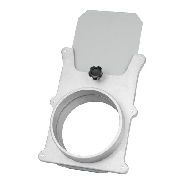 POWERTEC 70135V 4" Blast Gate for Dust Collector, Dust Collection Fittings
