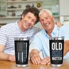 WECACYD Stainless Steel Dad Tumbler, 20oz Old Lives Matter, Leak Proof Insulated Travel Mug, Best Dad Ever Gift for Father's Day, Birthday, Christmas