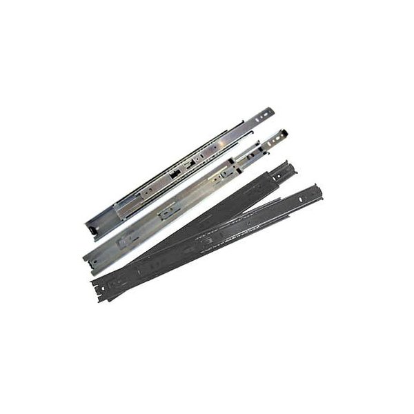 KV 8400 Series Full Extension Precision Ball Bearing Slides with 1" Overtravel 12" 100# Class (Set)