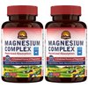 Vitalitown Magnesium Complex Supplement 500mg - NSF Certified Magnesium Glycinate, Malate, Taurate & Citrate - Chelated High Absorption & Gentle on Stomach - Vegan Non-GMO 2 Packs 240 Capsules