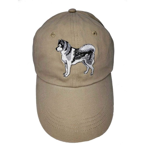 NS Enterprises Alaskan Malamute Baseball Cap Hat Custom Embroidered Cotton Unisex Adjustable Size