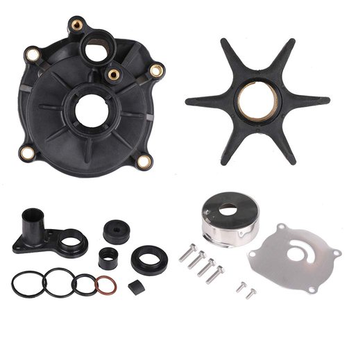 Tutor Auto Water Pump Repair Kit with Housing Replacement for Johnson Evinrude V4 V6 V8 85-300HP 85 90 115 150HP Outboard Motor Parts - Replace 5001594 5001595 18-3392