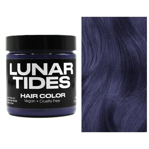 Lunar Tides Semi-Permanent Hair Color (43 colors) (Smokey Navy, 4 fl. oz.)