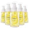 Coconut Oil Hairs Serum - Infused with Raw Virgin Olive Oil, Sweet Almond, Keratin, & Algae Extract - Rejuvenate, Strengthen and Restore Hair to Natural Beauty - 50ml (5 Pack)