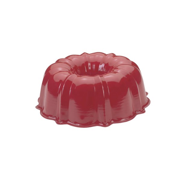 Nordicware 6-Cup Non-Stick Red/Blue Bundt Pan, Lightweight