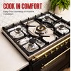 Gas Stove Burner Covers by Linda’s Essentials (50 Pack) | Disposable Aluminium Stove Burner Liners | 8.5” Square Heat Resistant Gas Range Protector | Thick Stove Top Covers For Gas Burners