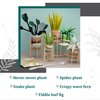 Craft Crush Faux Plant Sand Craft Kit - DIY Home Decor for Desk, Dresser & Office