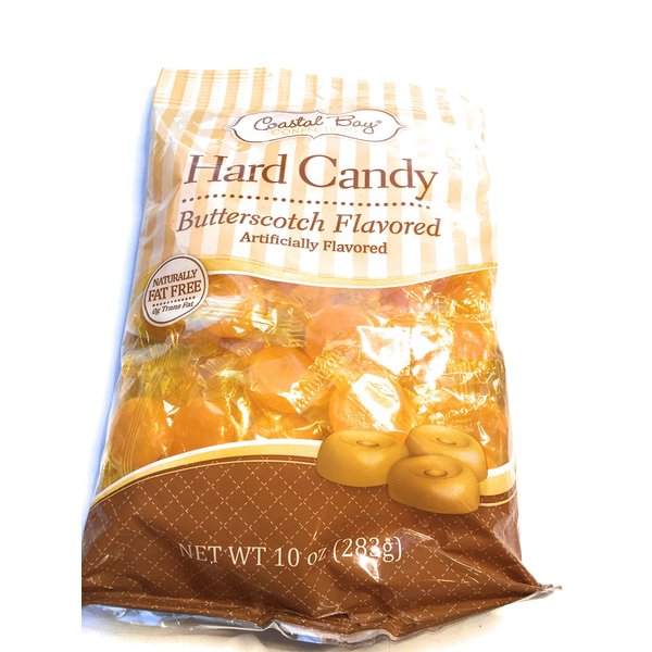 Coastal Bay Butterscotch Flavored Hard Candy (2) 10 Oz Bag by Coastal Bay