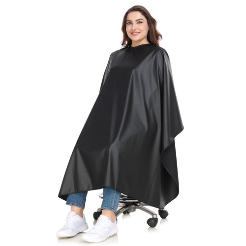 Chemical Capes for Hair Stylists - Color Cape with Snaps - Water and Chemical Proof - All-Purpose Salon Hairdressing Cape Cover for Hair Coloring, Highlighting, Cutting, Styling & Shampooing