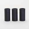 1/2 OZ (Short) Black Kraft Paperboard Lip Balm/Cosmetic/Lotion Tubes (25)