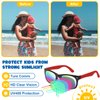 Cocurb 16 Pack Kids Sunglasses Party Favors，Kids Sunglasses Bulk ，Neon Kids Sunglasses with UV400 Protection, Gift for Boys and Girls - Birthday, Beach, Pool Party Supplies