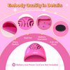 AIRSEE Nail Fan Dryer for Regular Nail Polish - Portable Nail Dryer, Mini Nail Polish Dryer, Quick Dry for Regular Polish - Perfect Birthday, Christmas, Party Gift for Girls, Battery Operated