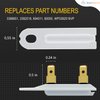 3392519 Dryer Thermal Fuse by Seentech - Replacement part for Whirlpool & Kenmore Dryers - Replaces Part Numbers WP3392519, AP6008325, 3388651, 694511, 80005, ET401, PS11741460, WP3392519VP (1 PCS)