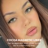 Glamnetic Magnetic Felt Tip Eyeliner - Cocoa Dreams | Soo Future! Brown Waterproof Liquid Liner Pen for Magnetic Eyelashes, Sweatproof, Paraben-Free
