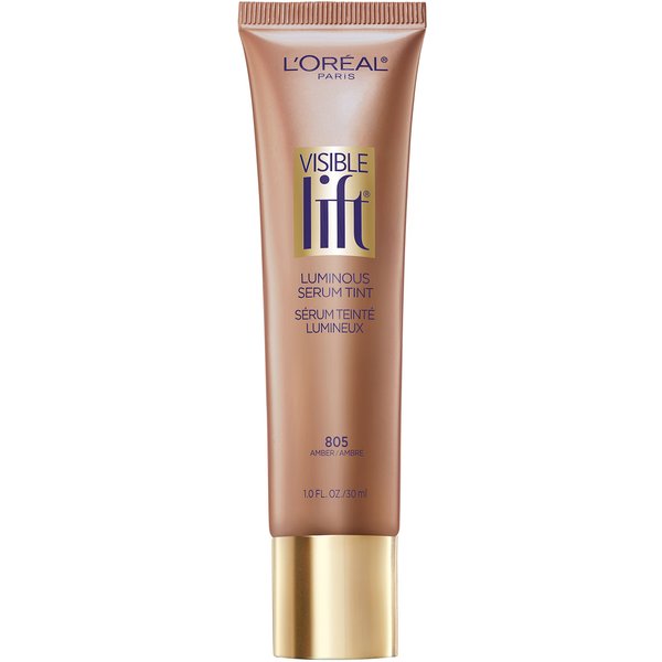 L'Oréal Paris Cosmetics Visible Lift Luminous Serum Tint, Amber, 1 Fluid Ounce