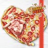 Bcareself Pizza Blanket Adult Kdis Size Double Sided Funny Realistic Food Personalized Throw Blanket Novelty Gift for Everyone 300 GSM Soft Flannel 60 inches Red