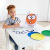 TOMY A Little Spot Mix and Match Kids' Craft Kit - Social Emotional Learning Activities - Sensory Play with Soft Felt Emotion Spots, Double-Sided Cards, and Easel - Based On The Books by Diane Alber