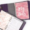 Purple Essential Oil Companion Organizer- Aromatherapy DIY Journal Notebook by Rivertree Life