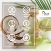 TKB Fractionated Coconut Oil| Pure Coconut Oil for Skin, Hair, Body| Lip Gloss Making, Lip Moisturizer (8floz (237ml))