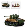 Sluban Building Blocks Toy WWII - Medium Tank M4A3 (Sherman IV) 76W Educational Learning Construction Toys Set for Kids Boys Grils (715 PCS)