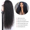 LDJOY Water Wave Lace Front Wigs Human Hair 13x4 Lace Frontal Curly Wigs for Black Women 180% Density HD Lace Front Wigs Human Hair Pre Plucked with Baby Hair Natural Hairline 18 Inch