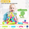 SHAHNARO 42 Pcs Magnetic Building Blocks for Kids, 3+ Years, Montessori Educational Construction Toy Set