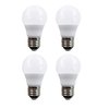 Taysing 12V Light Bulb A15 3W Soft White 3000K E26 Screw Base 12v led bulb DC 12 volt 24v 36v 48v Low Voltage Lights for Solar Battery System,RV,Marine Boat,Off Grid Lighting(3W-3000K-4 Pack)