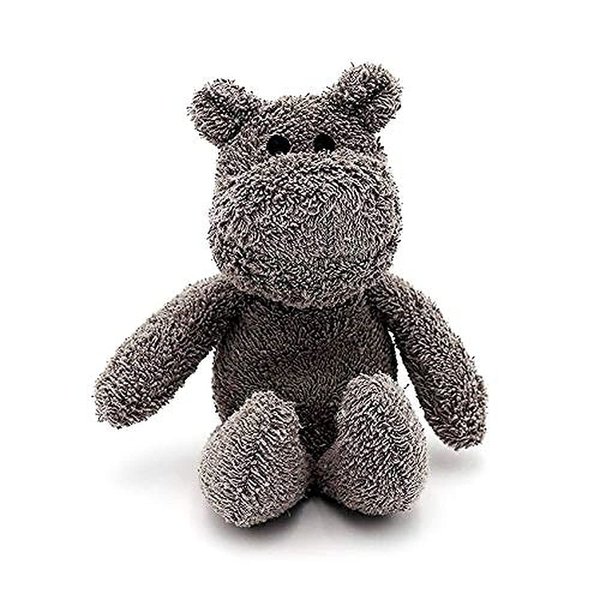 Thermal-Aid Zoo Animals - Happy The Hippo - Heatable Therapeutic Stuffed Animals for Kids - Hot & Cold Therapy - Ice Pack & Heating Pack