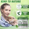Tea Tree Oil Hair Mask - Deep Conditioner Treatment for All Hair Types - Intense Hydration Care and Protein Moisture Repair for Women and Men.