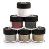 GLITTIES - Neutral Cosmetic Grade Glitter Powder Kit (6 Pk) - A Mix of Ultra Fine Glitter Powder Safe for Skin! Great for Makeup, Tattoos, Face, Lips, Soap, Lotion, Nail Art - (10 Gram Jars)