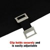 ACE 4 Inch Elastic Bandage with with Clips, Black, Great for Leg, Shoulder and More, 1 Count