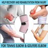 Cinlitek Adjustable Elbow brace Tennis Compression Sleeve for Golfer's and Tennis Elbow,weightlifting, Tendonitis,Arthritis, Sports Injury Recovery, Reduce Elbow Pain for Men and Women