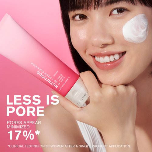Estée Lauder Nutritious 2-in-1 Foaming Cleanser & Mask | Pore Minimizer, 4.2 oz.