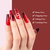 AIMEILI Gel Nail Polish Soak Off U V LED Gel Nail Lacquer, Black Wine Red Blue Glitter Color Gel Set Of 6pcs X 10ml - Kit Set 21