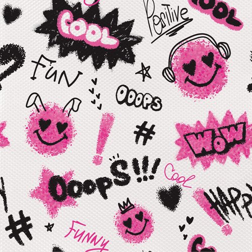 ForPro Professional Collection FUN Cool & Happy Vibes Foil Sheets, Aluminum, Pop-Up Foil Dispenser, Hair Foils for Color Application & Highlighting Services, Food Safe, 5” W x 10.75” L, 100-Count