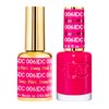 DND Gel Polish Set - 1 each of Pink Gel Polish and Pink Nail Polish, 004 Pink Lemonade, 0.5 Fl Oz (Pink Lemonade) (Deep Pink)