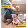TodPod Baby Proof Outlet Cover Box, Patented "Slide-to-Lock" for Better Toddler Proofing | Childproof Outlet Protector | Babyproof Plug Cover Box | Baby Safety Electric Outlet Cover (Standard Socket)