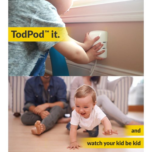 TodPod Baby Proof Outlet Cover Box, Patented "Slide-to-Lock" for Better Toddler Proofing | Childproof Outlet Protector | Babyproof Plug Cover Box | Baby Safety Electric Outlet Cover (Standard Socket)