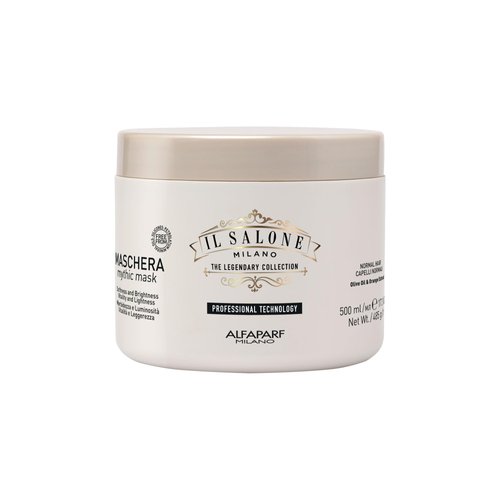 Il Salone Milano Professional Mythic Mask - Moisturizing Hair Mask Enriched with Olive Oil and Orange Extract for Added Softness, Shine and Manageability - Salon Quality Hair Care (250 ml)