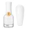 MIZHSE Quick Dry Nail Polish, Milky White Nail Polish Air Dry Fast, 15ml/0.5 fl oz Regular Water-based Nail Lacquer Non Gel Full Coverage High Glossy Shine Nail Art Manicure Home