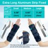 TANDCF bestlife Unisex Forearm And Wrist Support Splint Brace Double Fixation Wrist Brace for Carpal Tunnel,Adjustable Night Time Forearm Immobilizer Brace Splints,10.6 inch (27cm) length(LH/M)
