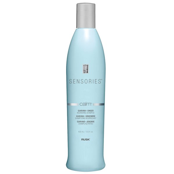 Rusk Sensories Calm Guarana and Ginger Nourishing Shampoo for Unisex - 13.5 oz Shampoo