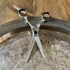 Saki Makoto Hair Cutting Shears for Students and Professionals - Crafted from Japanese 440C Steel - Razor Sharp Convex Cutting Blade for Barbers and Hairdressers