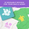 NATIONAL GEOGRAPHIC Kids Screen Printing Kit - Arts and Crafts Silk Screen Printing Kit with Fabric Paint, Frame, Stencils & Squeegee Plus Drawstring Bag & More, Screen Print, Silkscreening Kit
