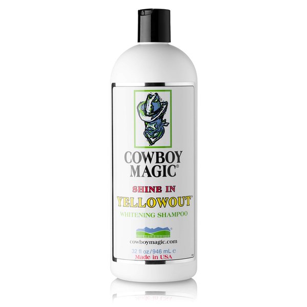 Cowboy Magic Shine in YELLOWOUT BRIGHTENS Hair Shampoo 32 Ounce