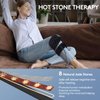 UTK Jade Infrared Heating Pad Wrap, Far Infrared Therapy Flexible Wraps for Wrist Elbow Leg and Arm - 47 X 2.4 with 8 Jade Stones, Auto Off and MEM Function Black